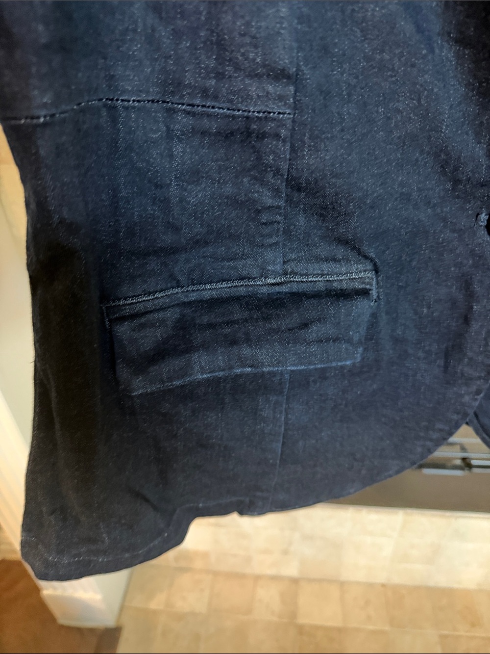 Studio by Torrid Denim blazer jacket Sz 2x - Picture 5 of 11